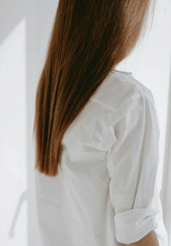 Hair straightening treatment at NK Studio